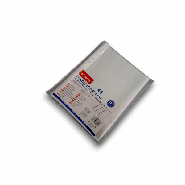 thumbnail image 2 of Veloflex A4 Collector Sleeves – 4 Compartments – Clear – 140 Microns – Made In Germany – 100 Pack 2 of 4