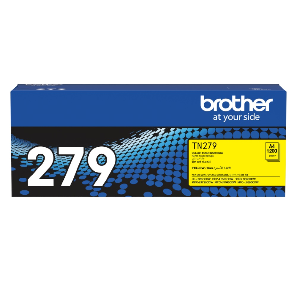 Brother TN279Y Yellow Toner 1200
